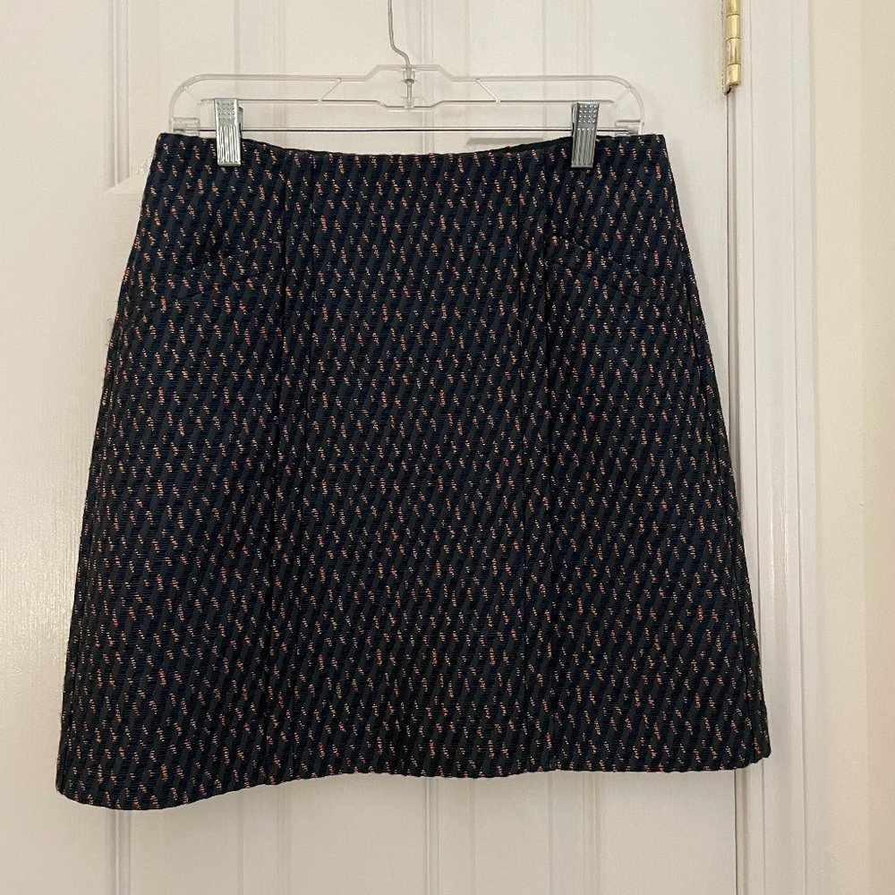 Embellished Stitch Miniskirt